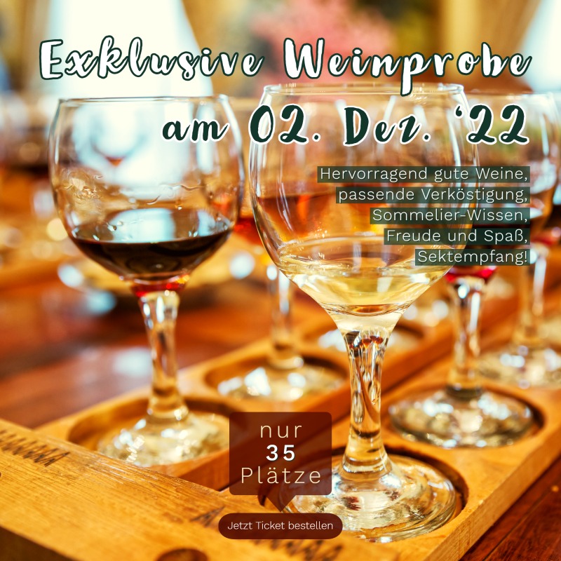 Eintritt Weinprobe Eselchen Gebr. Ludwig 02.12.2022