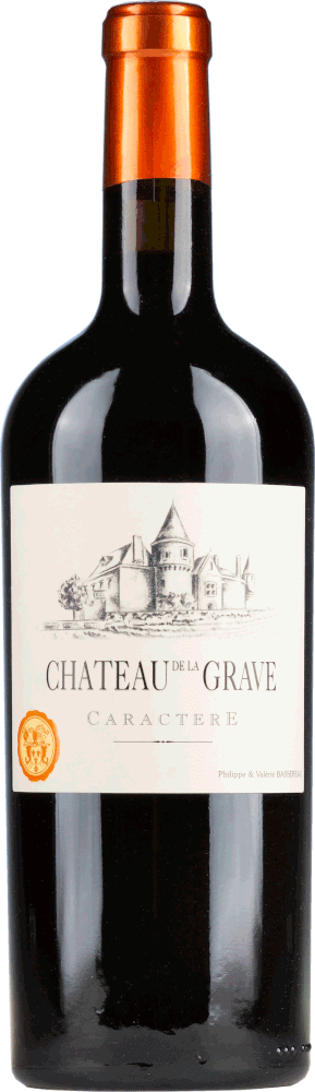 6 Flaschen Bordeaux | Chateau De La Grave Caractere | 2016 | 0.75 Liter